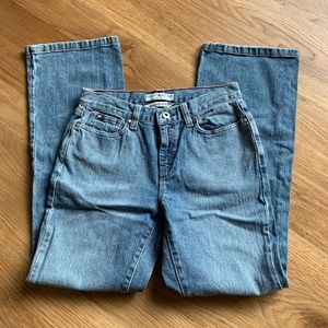Tommy Hilfiger Women's Blue Boot Cut Jeans